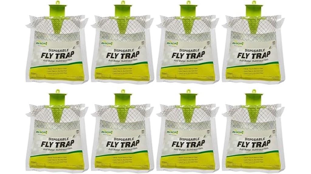 outdoor hanging fly traps