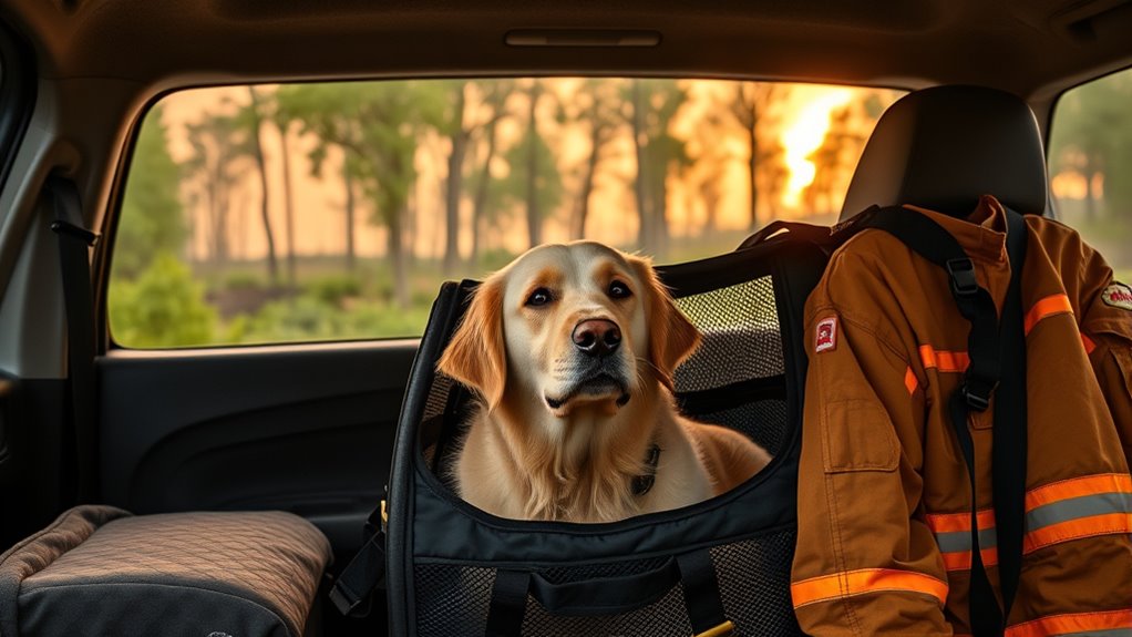 pet safety during wildfires