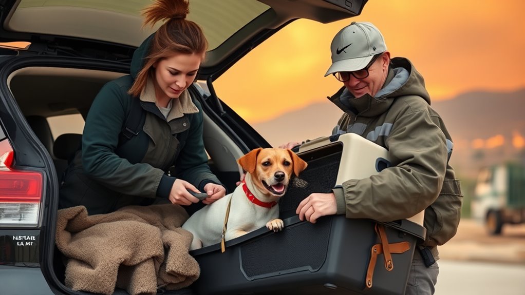 pet wildfire preparedness plan