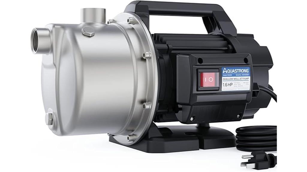 portable 1 6 hp well pump