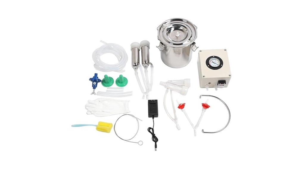 portable 6l electric milking system