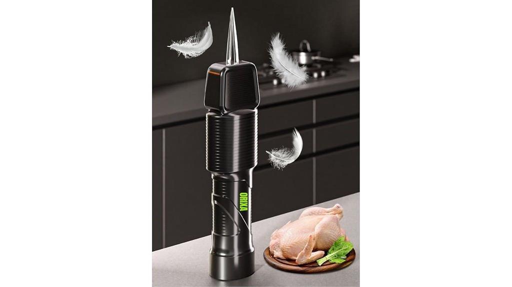 portable chicken feather remover