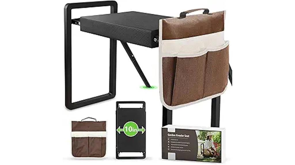 portable garden kneeler seat