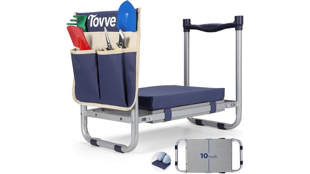 portable garden kneeler seat