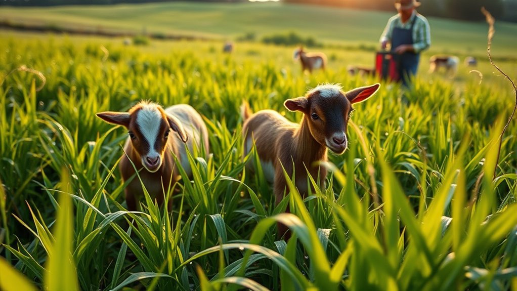 post weaning forage and nutrition