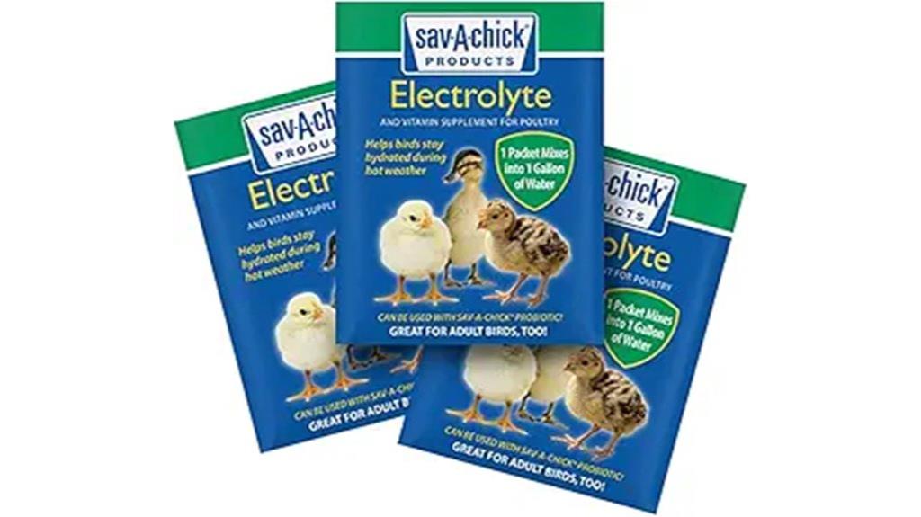 poultry electrolyte vitamin strips