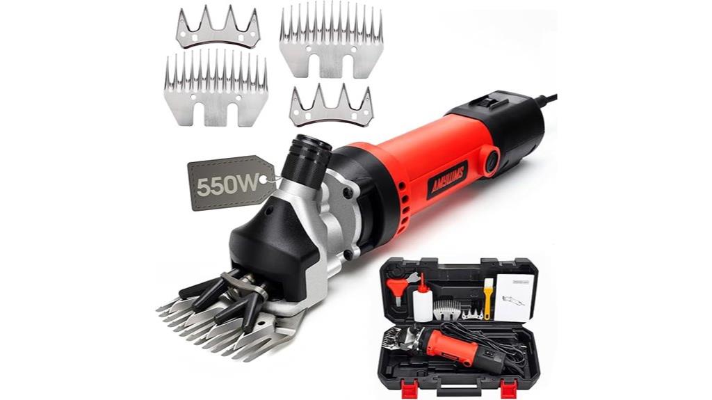 powerful electric sheep shears