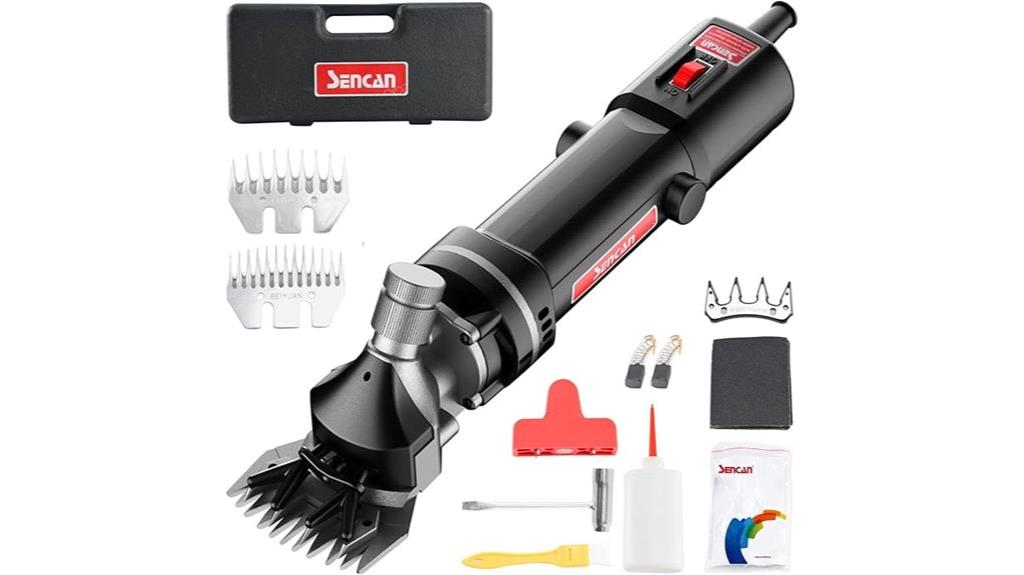 powerful sheep shearing kit
