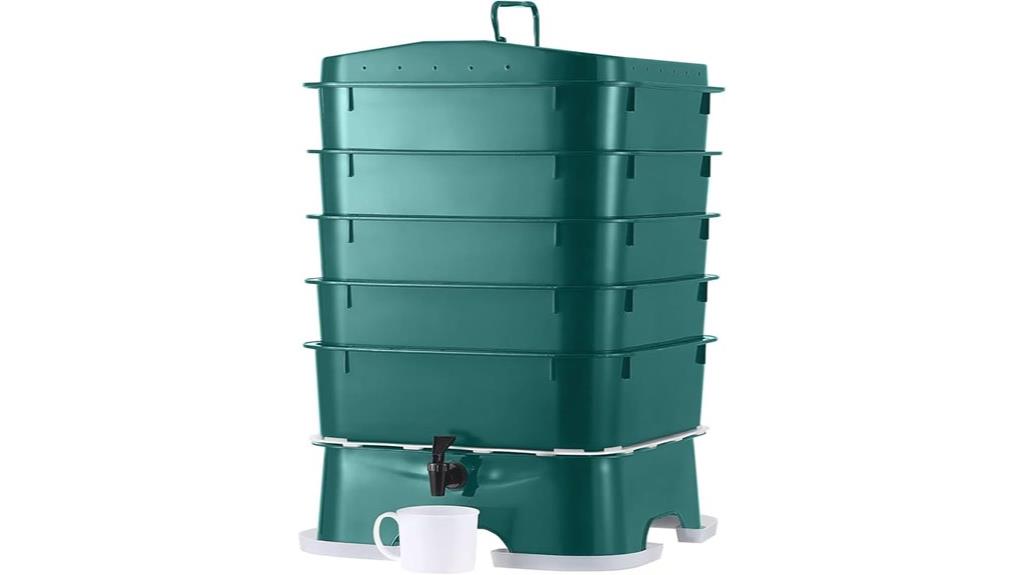 premium worm composting system