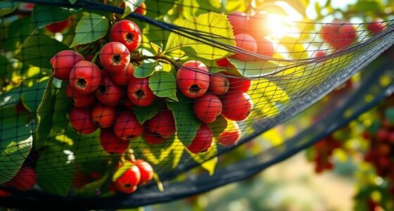 protective fruit tree netting