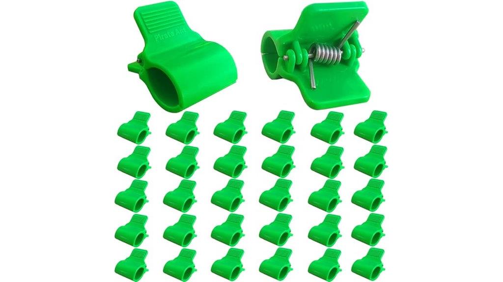 pvc pipe greenhouse clamps