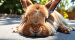 rabbit heatstroke symptoms identification