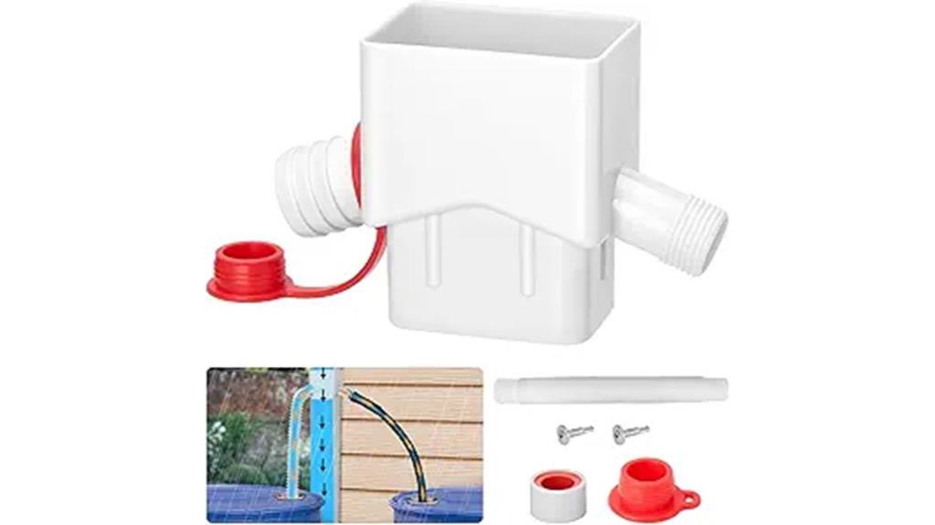 rainwater diverter system