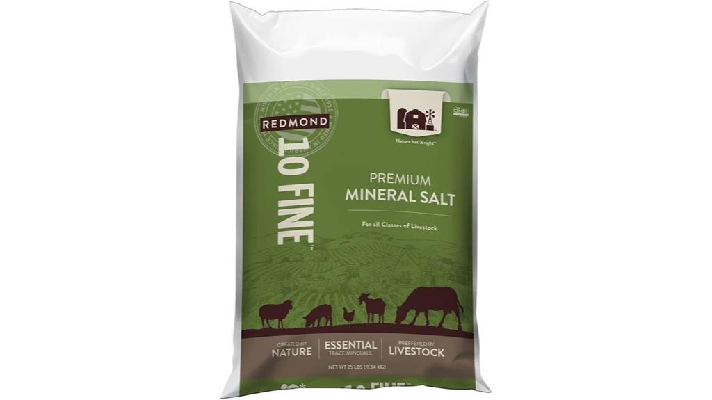 redmond 10 lb mineral salt