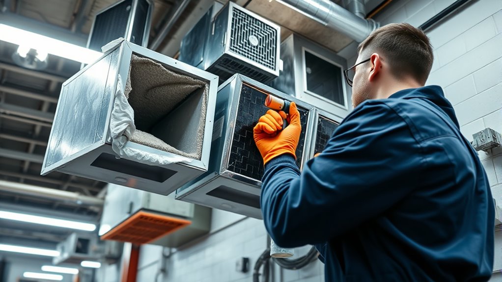 regular filter and vent maintenance