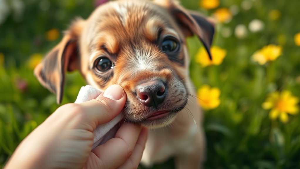 remove stinger monitor puppy