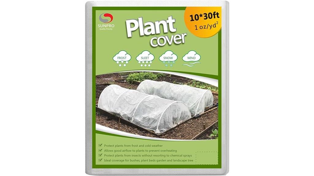 reusable 10x30ft plant cover