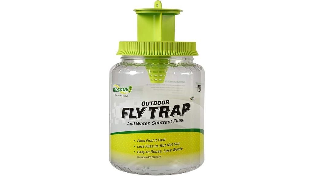 reusable outdoor fly trap