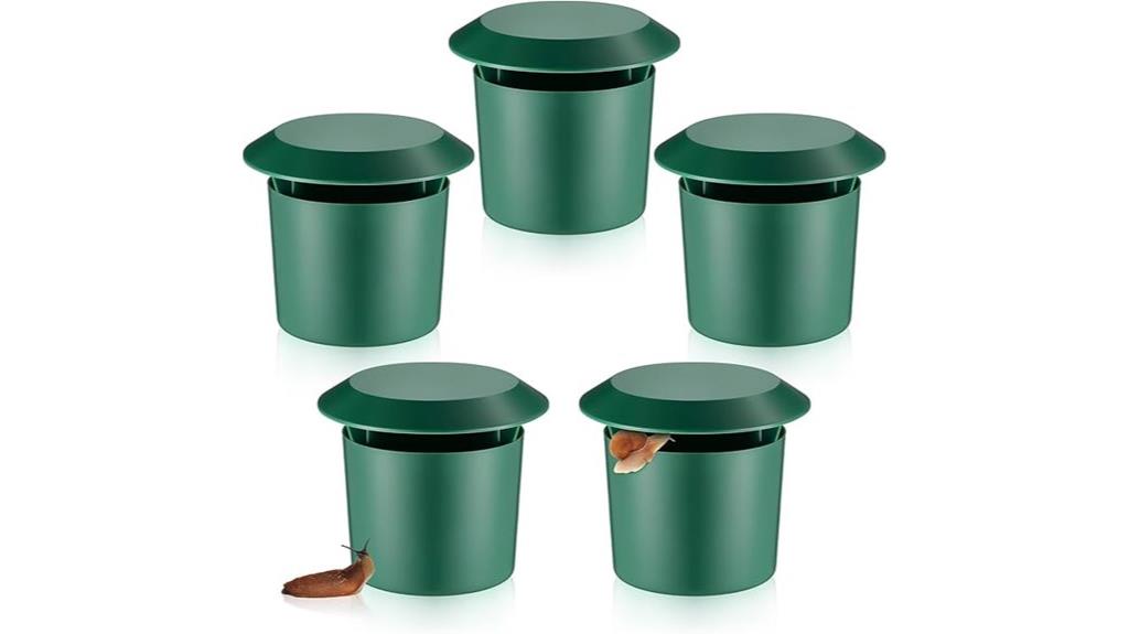 reusable snail trap set