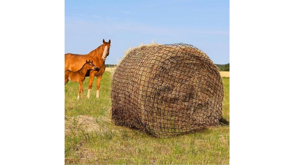 round bale hay net