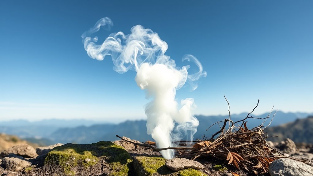 safe smoke signal materials