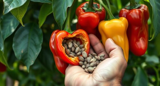 save seeds from open pollinated peppers
