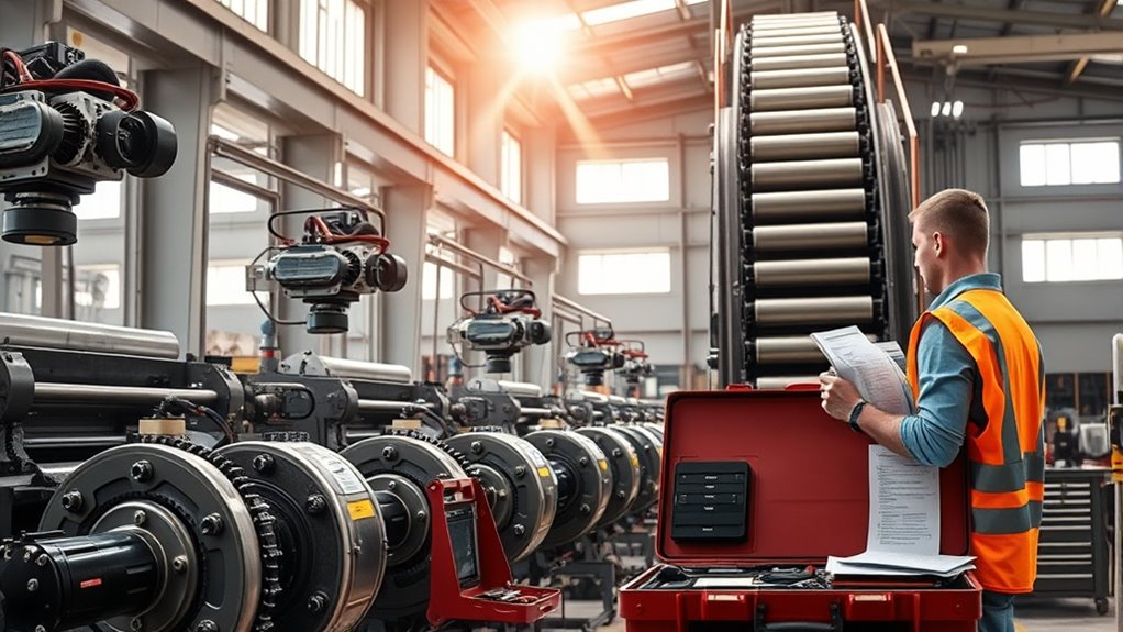 schedule inspections during downtime