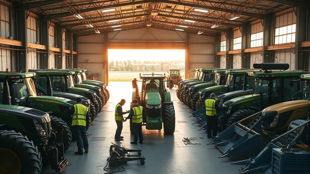 seasonal machinery inspection and maintenance