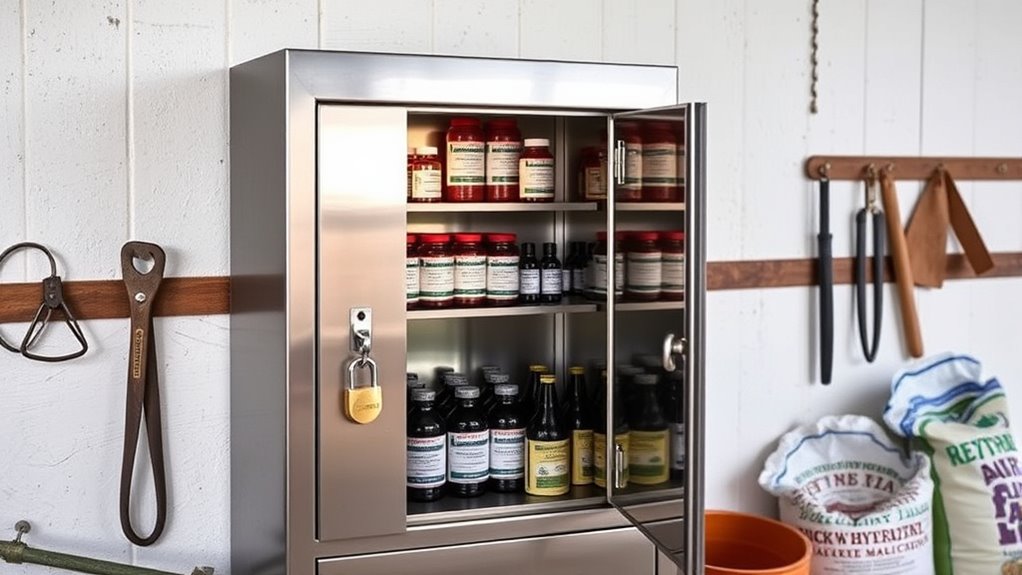 secure dry organized storage