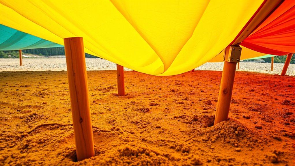 securely install stake points