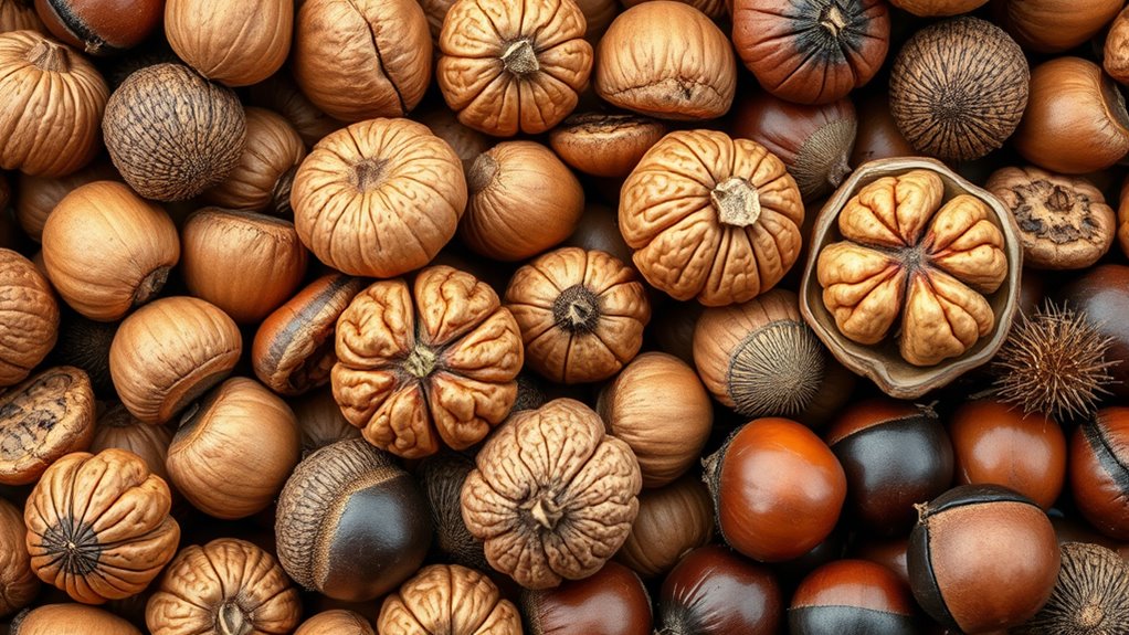 september nut harvesting characteristics