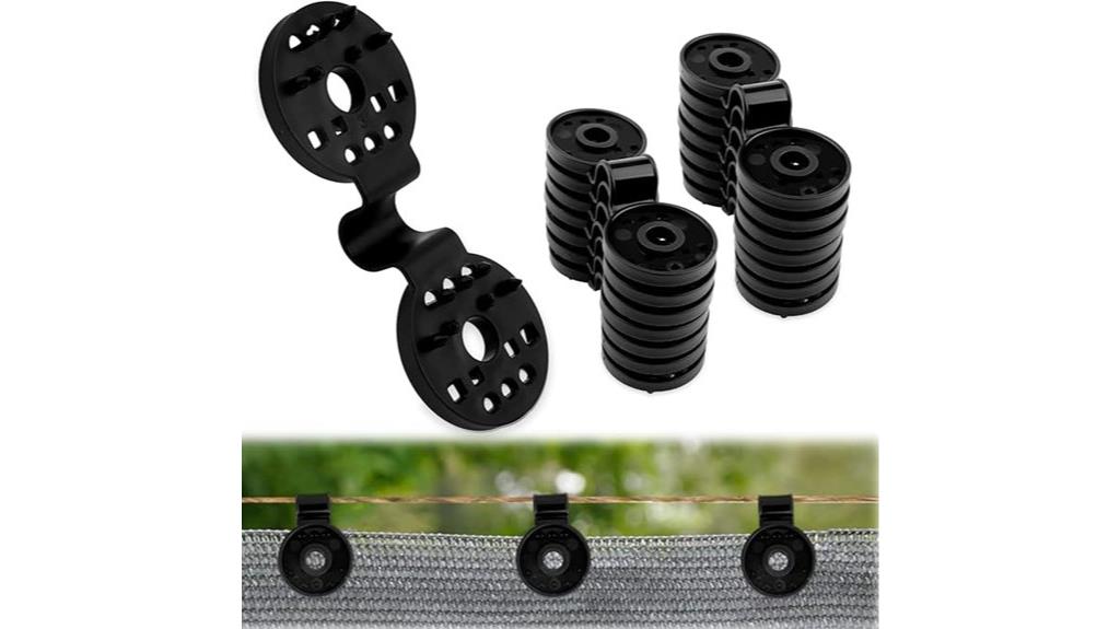 shade cloth tarp clips