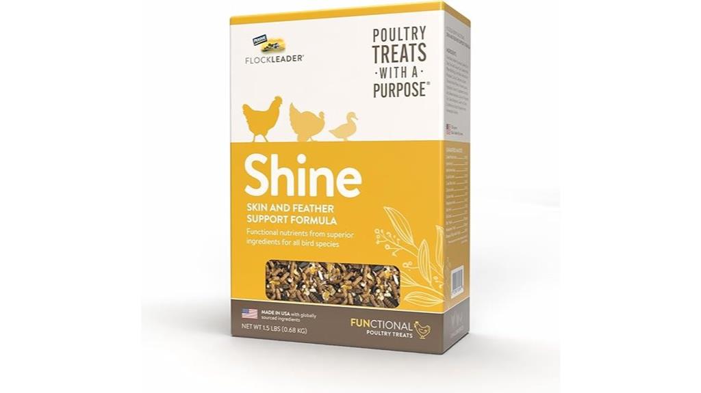 shine poultry treats 1 5lb
