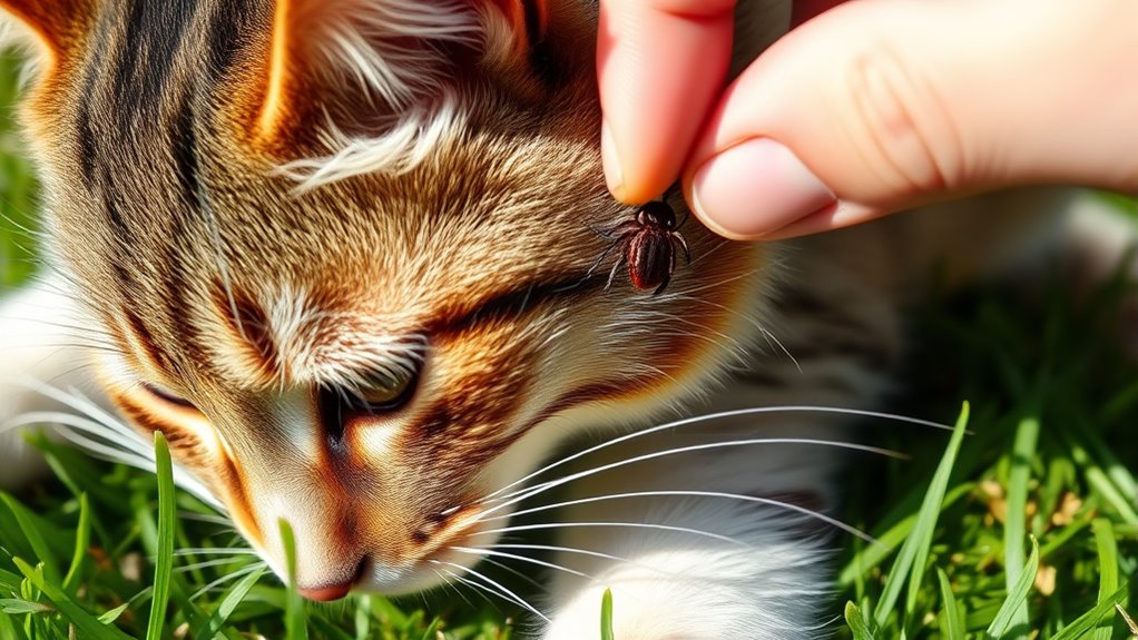 signs of tick infestation