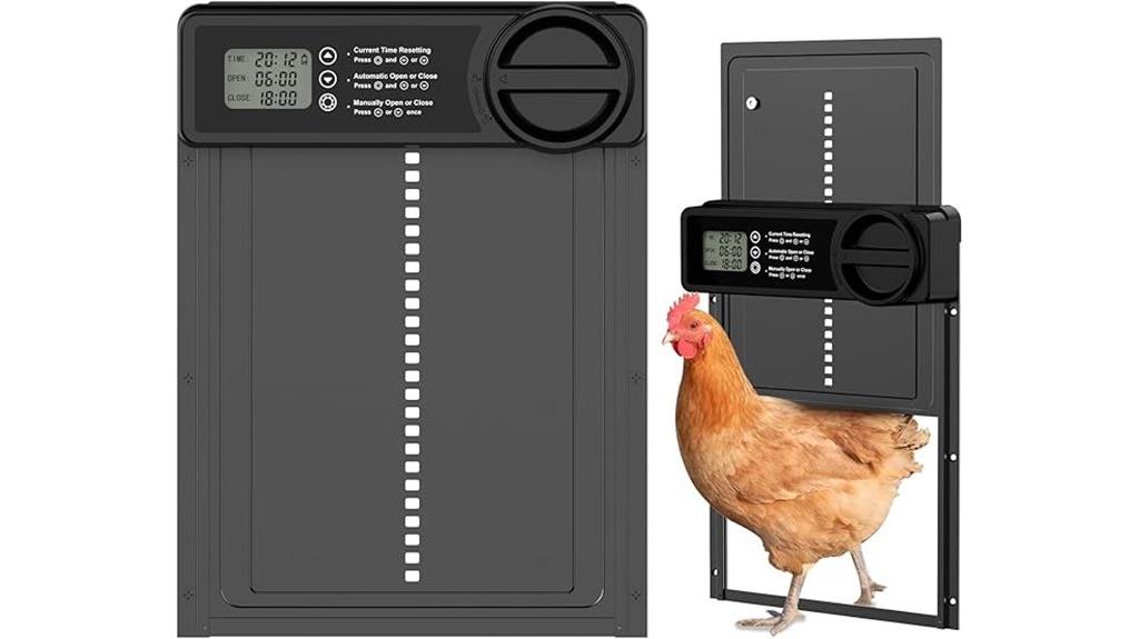 smart chicken coop door