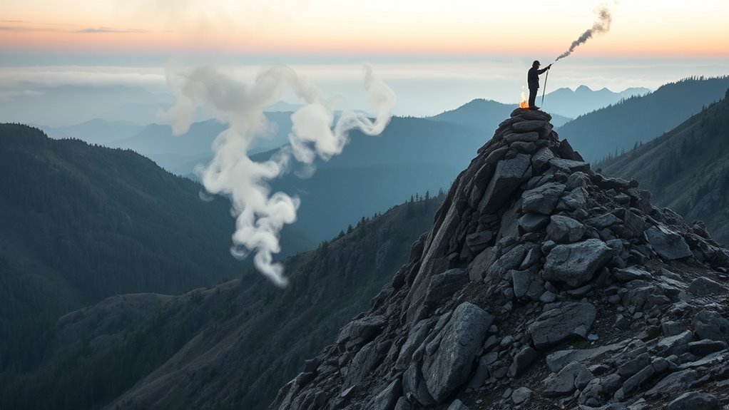 smoke signals for remote valleys