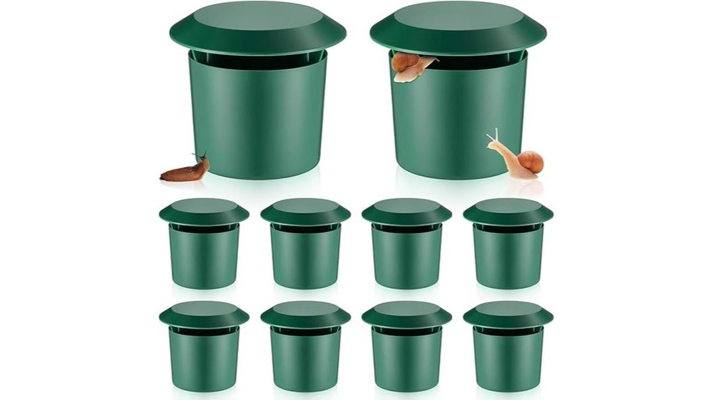 snail traps for gardening