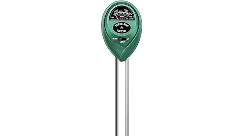 soil moisture light ph
