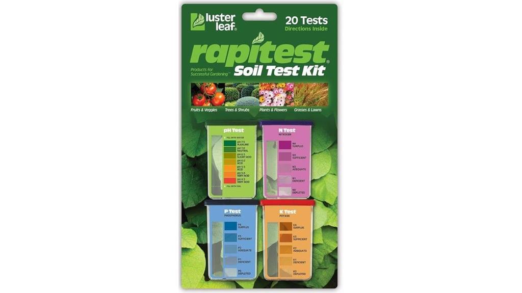 soil testing kit for gardens