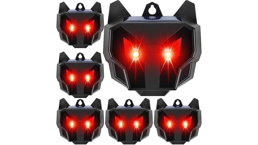 solar animal deterrent lights