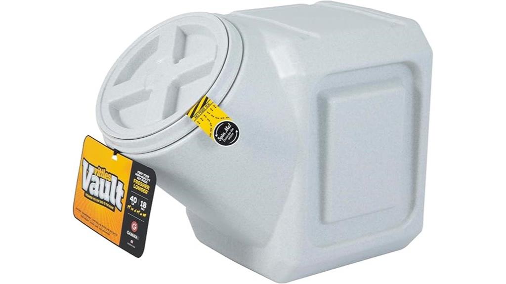 stackable dog food container