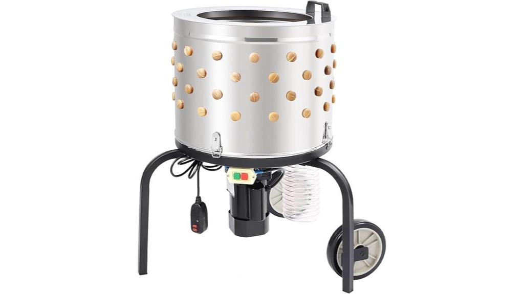 stainless steel chicken plucker