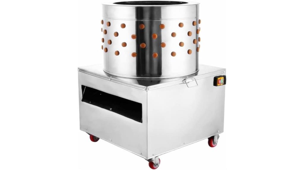 stainless steel chicken plucker