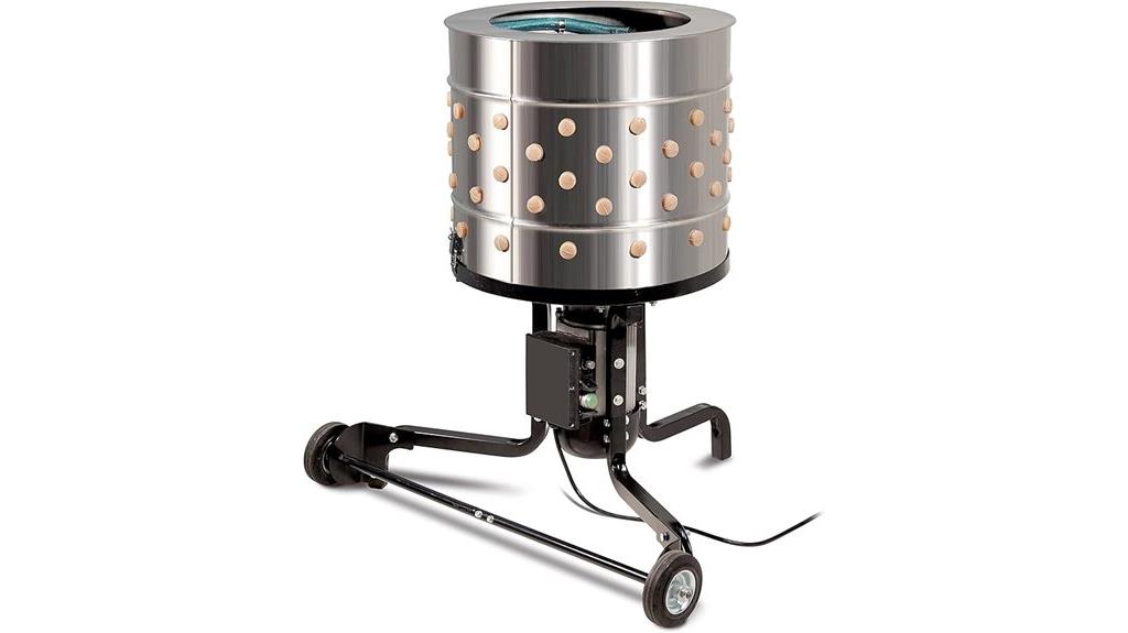 stainless steel chicken plucker