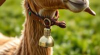 stylish goat bell collars