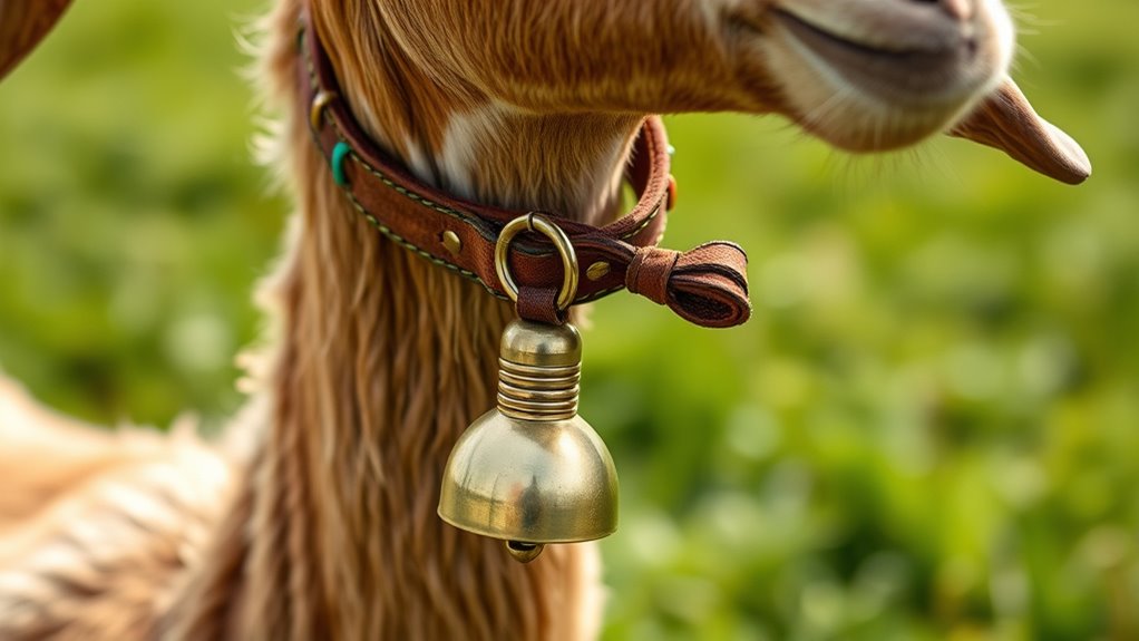 stylish goat bell collars