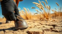 summer dry climate hoof care
