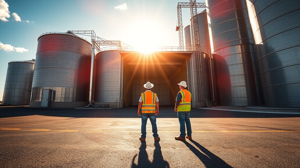 summer grain bin precautions