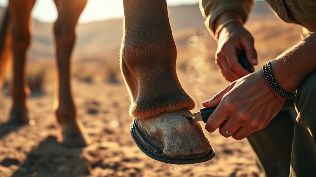 summer hoof care scheduling