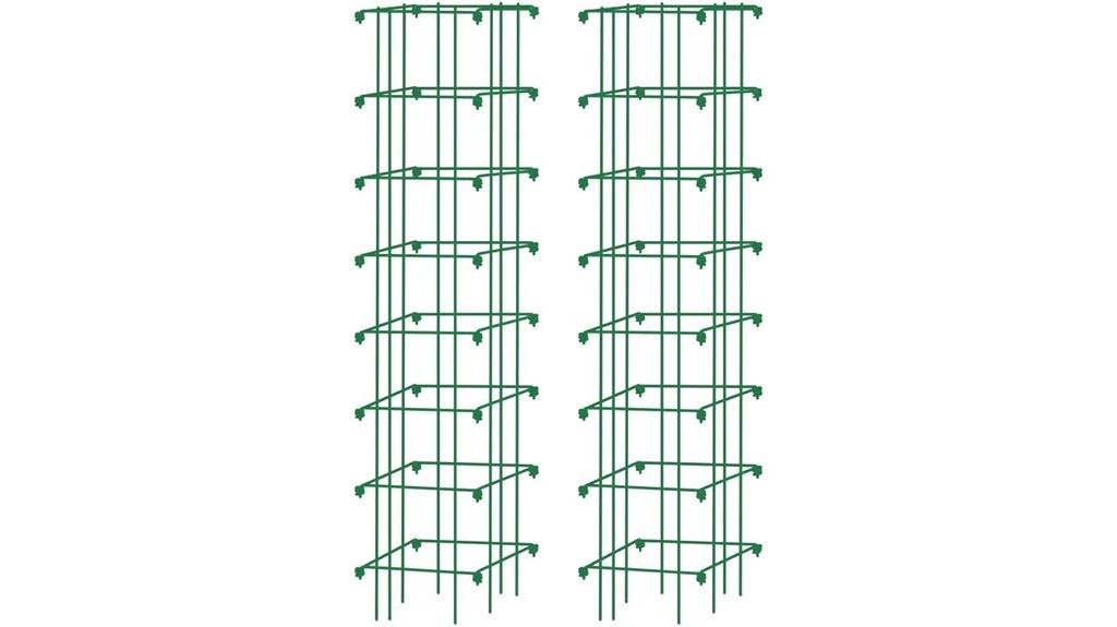 tall tomato cage set